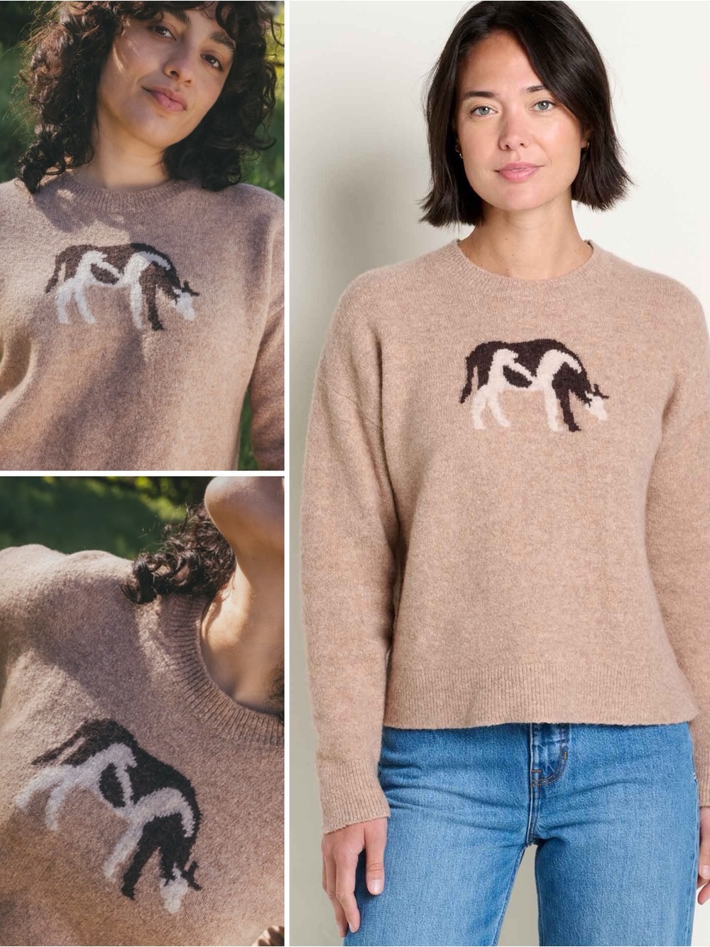 Toad&Co Women's Wasatch Crew Sweater
Cattail Jacquard Pattern XS NEW WITH TAGS